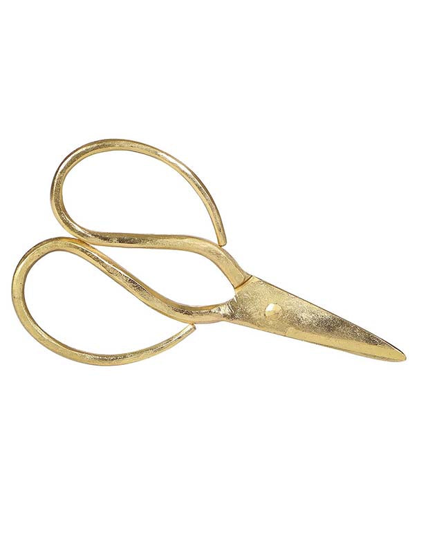 Mini Gold Herb Scissors