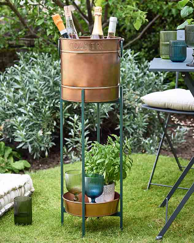 Regency Copper Champagne Ice Bucket