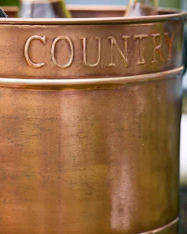 Regency Copper Champagne Ice Bucket