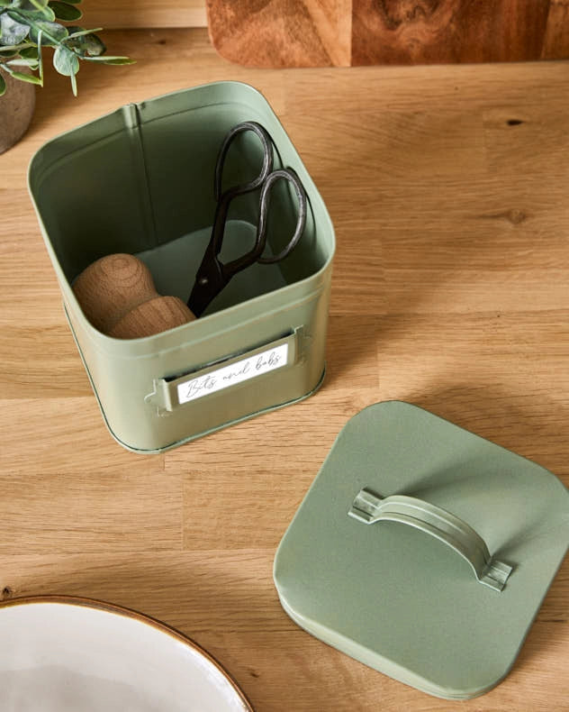 Open Sage Green Box