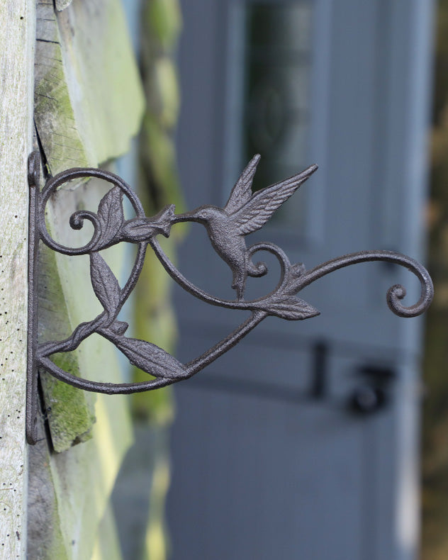 Brackets - Hummingbird Hanging Basket Bracket