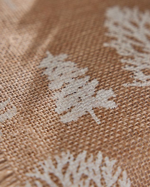 Woodland Tree Jute Table Runner