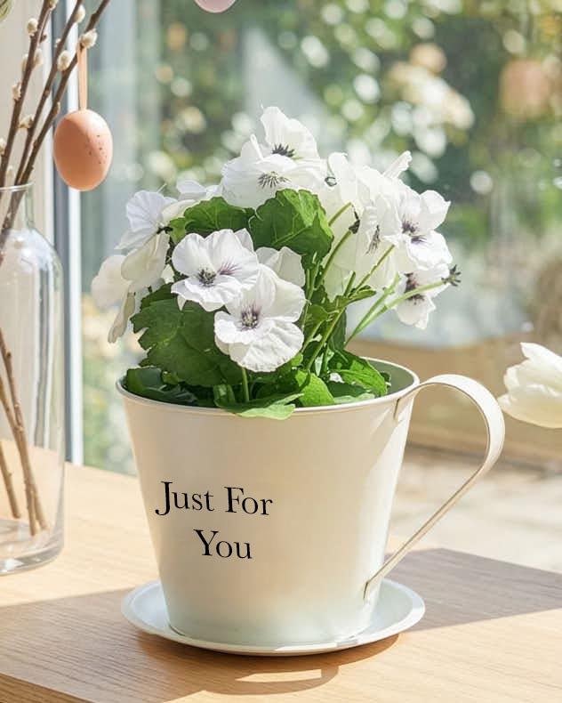 Pots & Planters - Personalised Tea Cup Planter