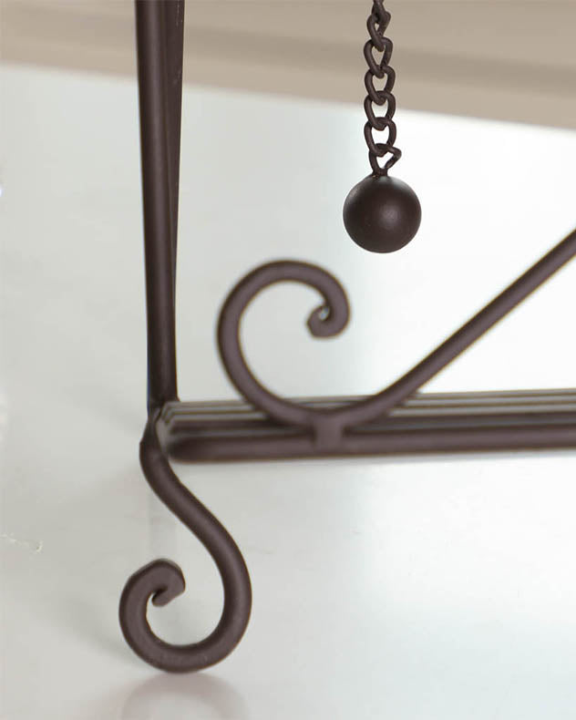 Antique Brown Star Baker Recipe Book Stand