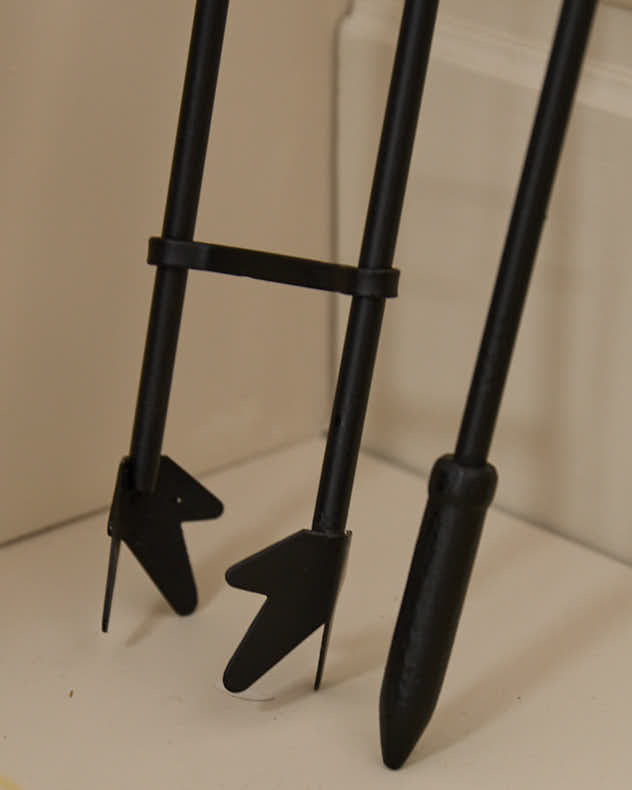 Firewood Bucket with Tools