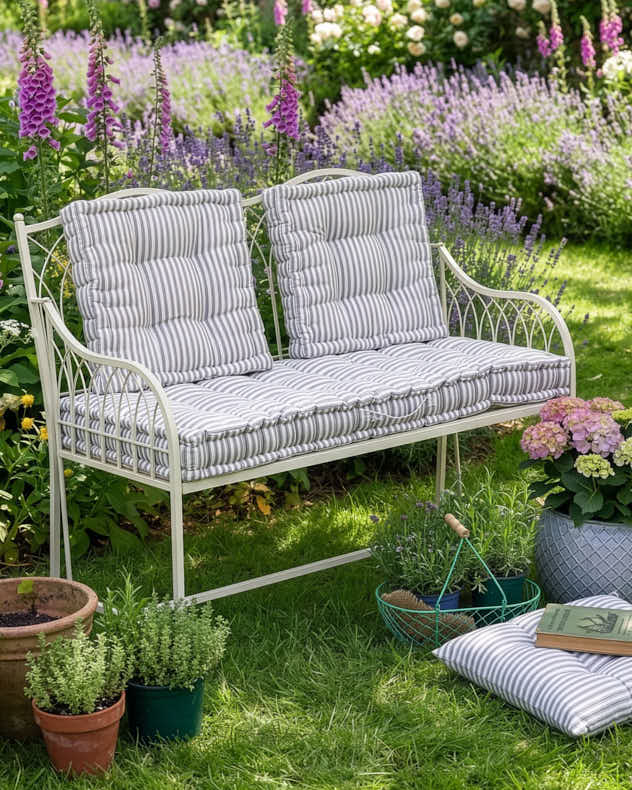 Pyreneés Stripe Garden Seating Collection