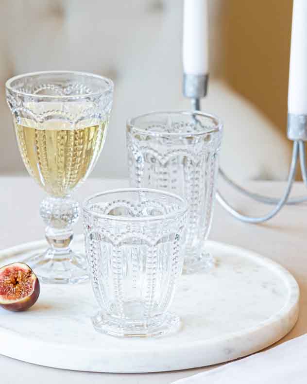 8pc Bella Perle Goblet & Tumbler Set