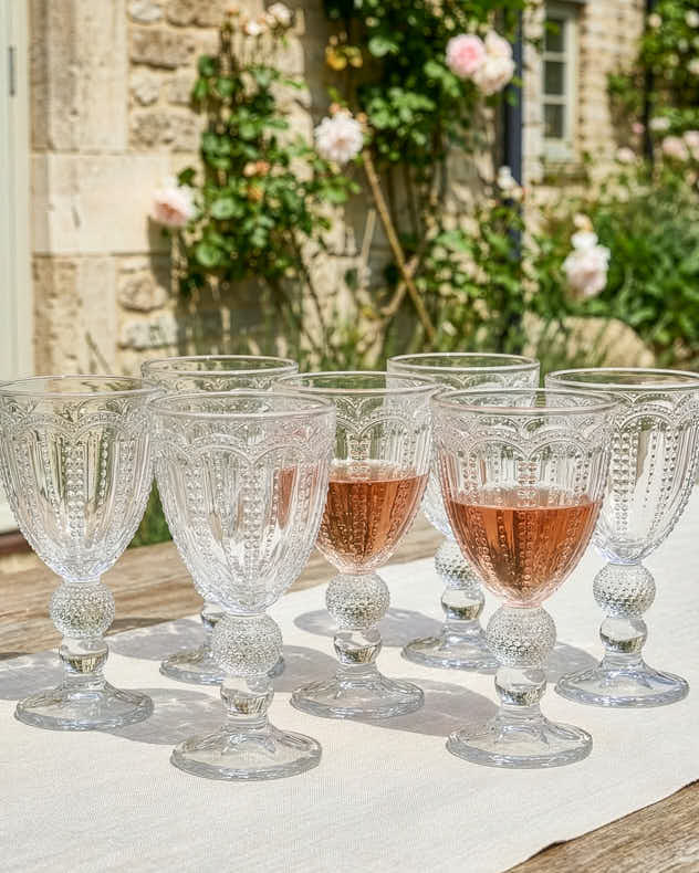 Wine Glasses - Bella Perle Clear Wine Goblet