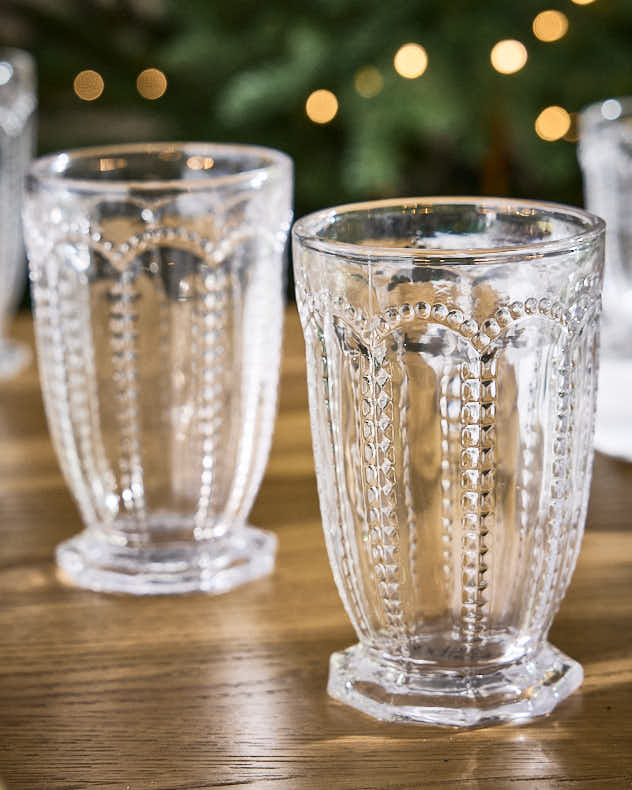 Bella Perle Clear Tall Tumbler