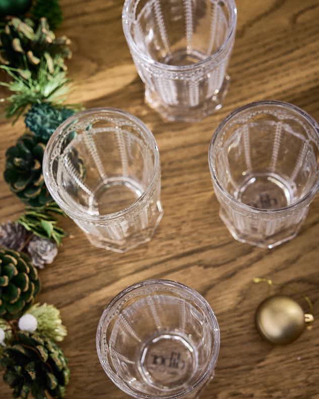 Bella Perle Clear Tall Tumbler