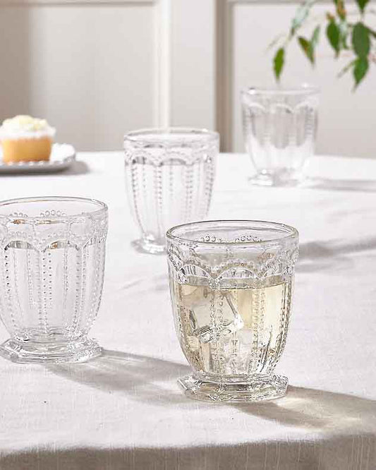 Verre transparent Bella Perle