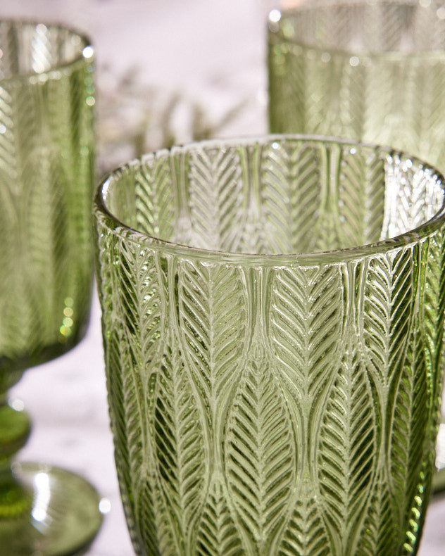 Botanic Green Goblet