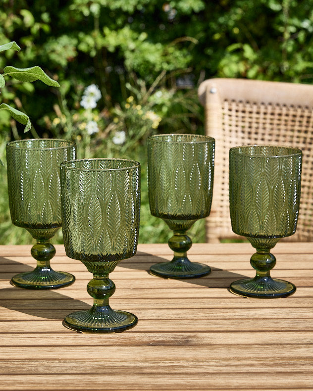 Botanic Green Goblet