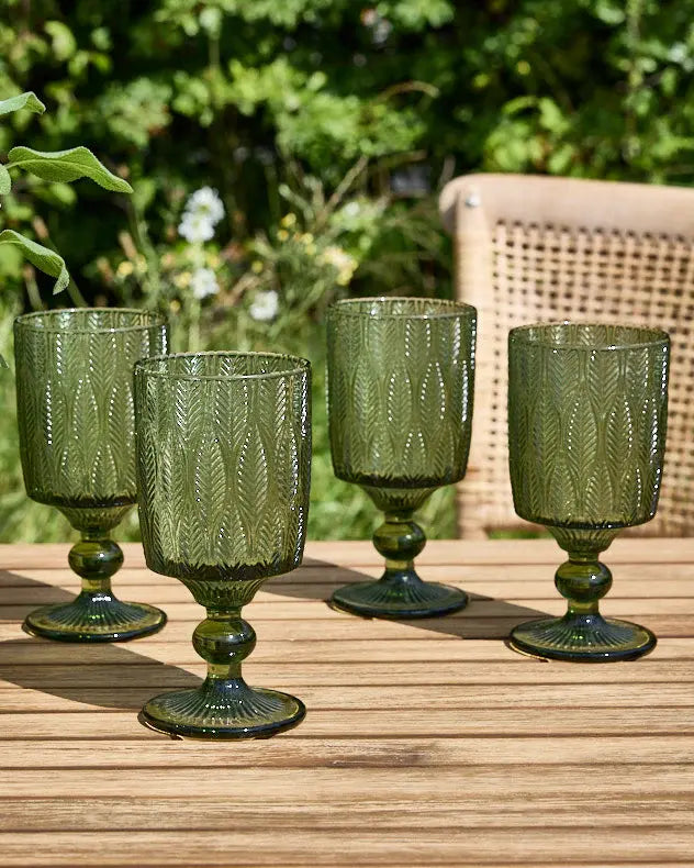 Botanic Green Goblet