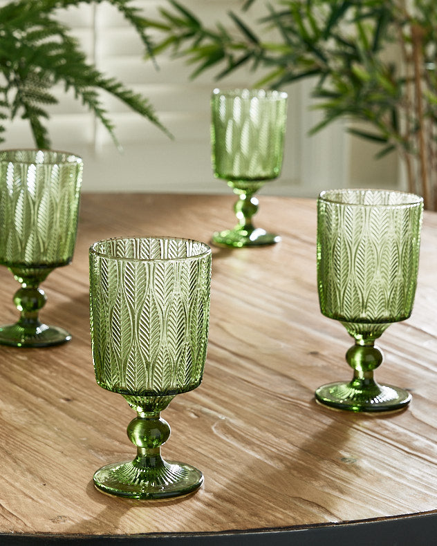 Botanic Green Goblet