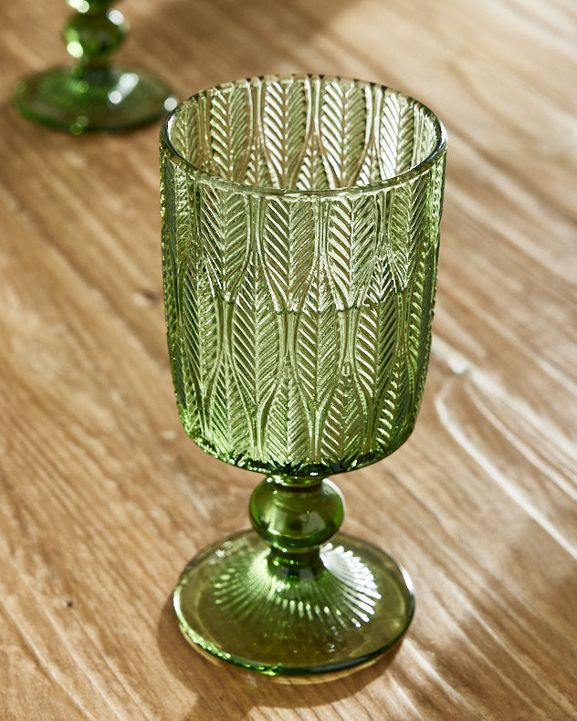 Botanic Green Goblet