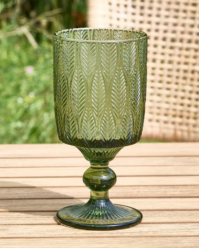 1 Botanic Green Goblet