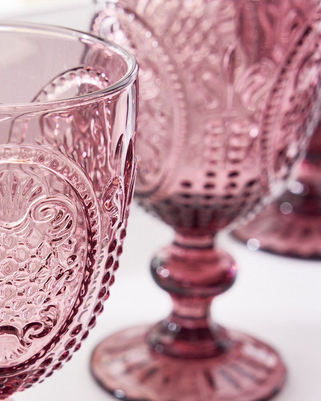 Pink goblets deals