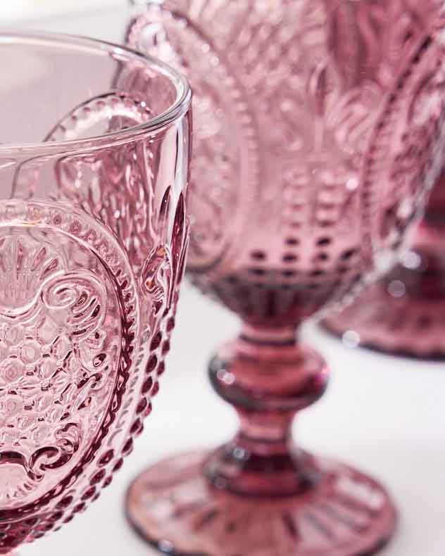 Fleur De Lys Roséweinkelch