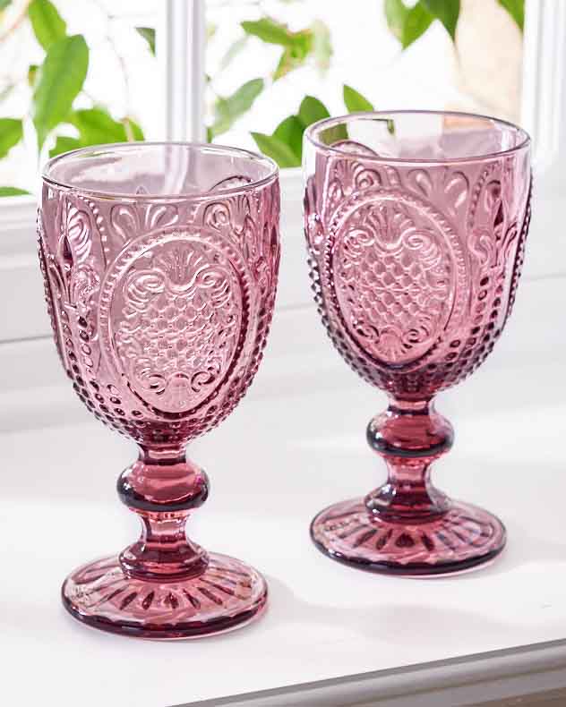 Fleur De Lys Roséweinkelch