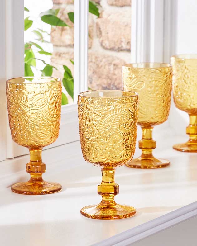 Gobelet ambré Paisley