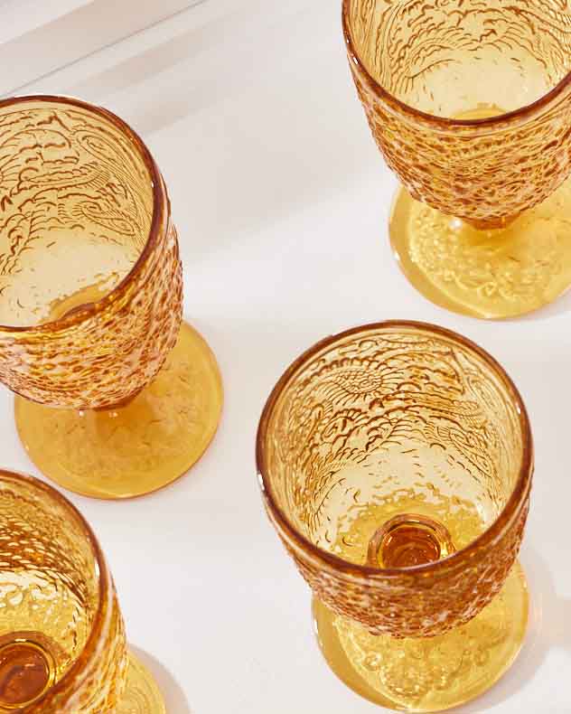 Gobelet ambré Paisley