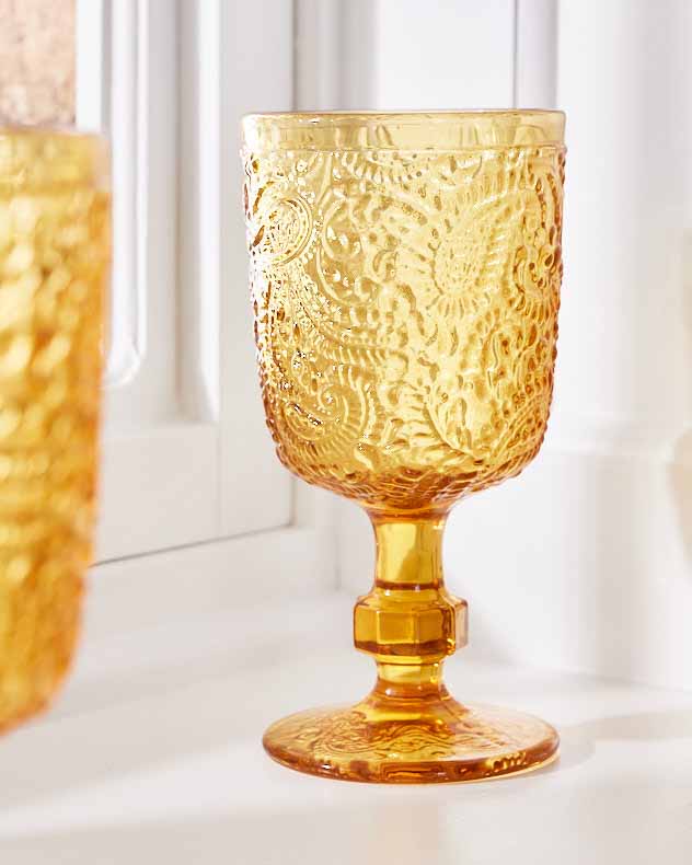 Gobelet ambré Paisley