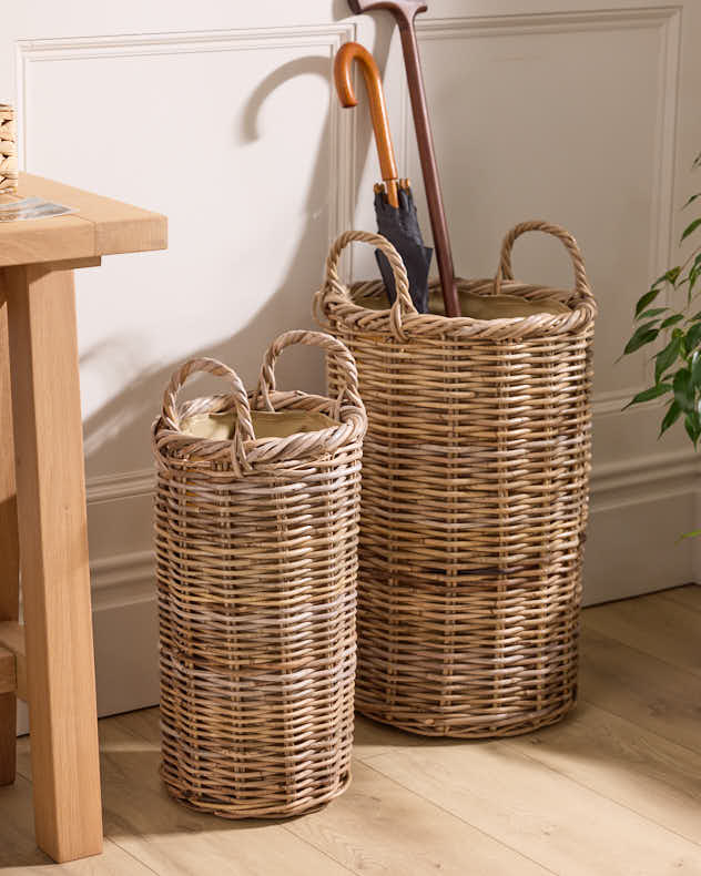 Palenga Lined Umbrella Basket