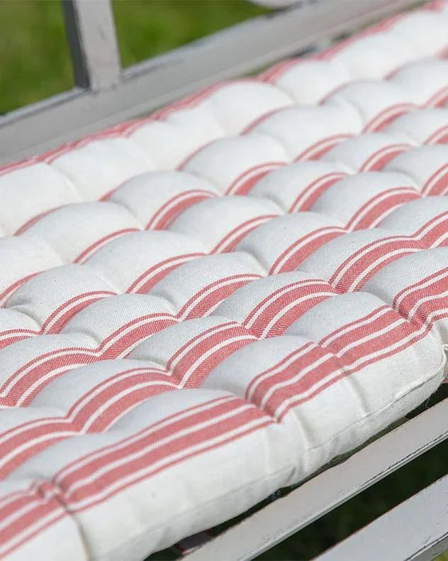 Stripe Garden Bench Cushion