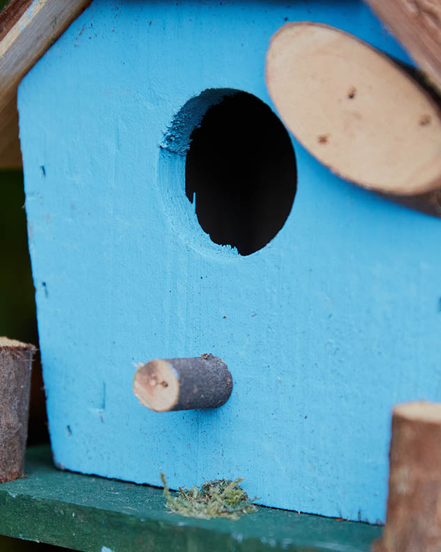 Front view of Ambleside Two Tier Birdhouse