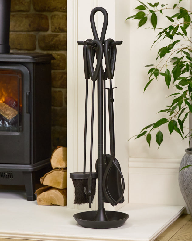 Companion Sets 90cm - Blackwell Black Companion Set