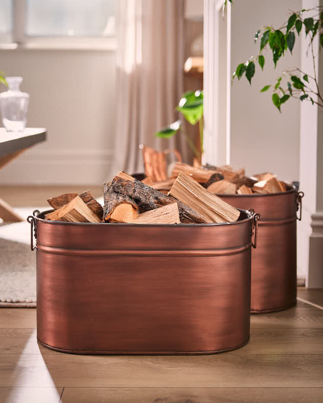 Bronte Kupferholzeimer