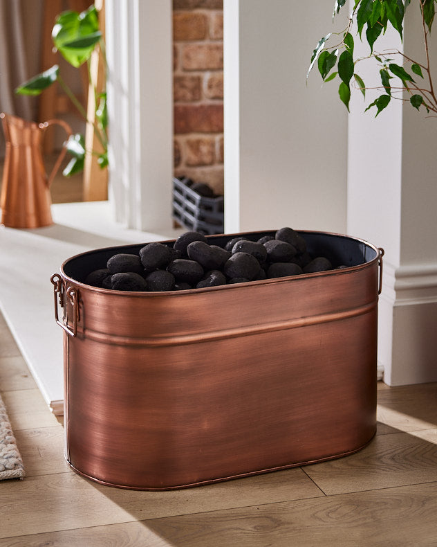 Bronte Copper Coal Bucket