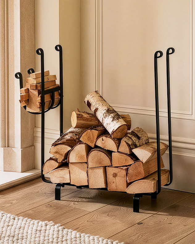 Renaissance Log Holder