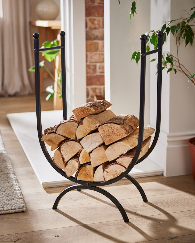 Mayfair Log Holder front view