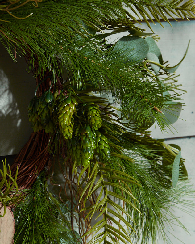 Eucalyptus Hedgerow Wreath