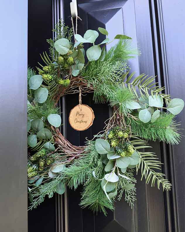 Personalised Hedgerow Wreath