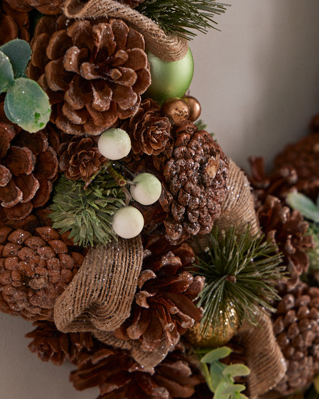 Emerald Jewel Indoor Wreath
