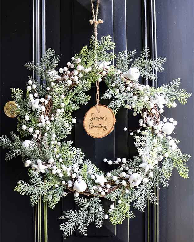 Personalised Shooting Star Orchard Wreath