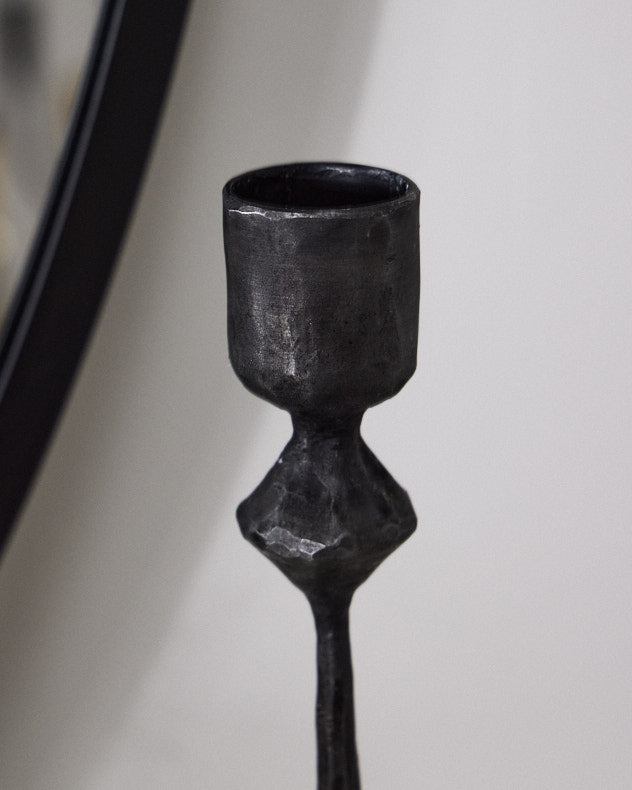Tall Black Candle Stick