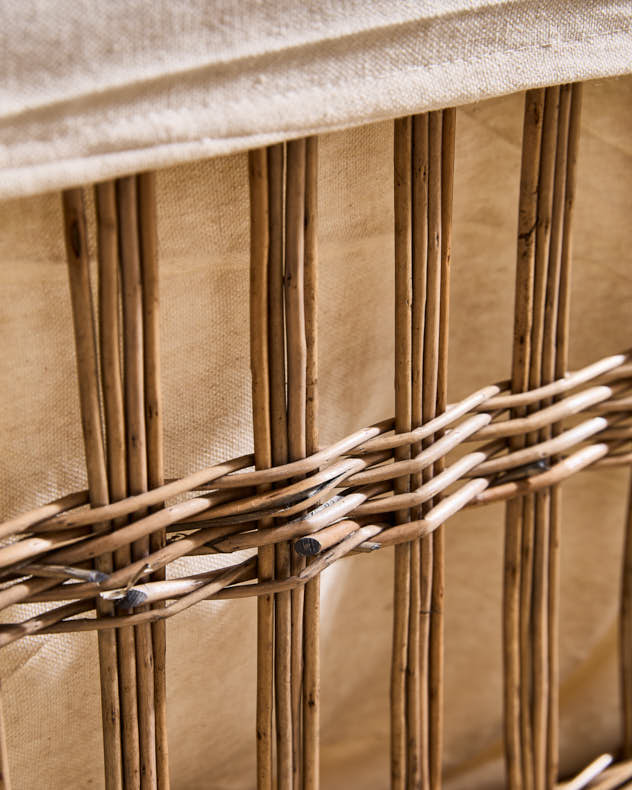 Medium Laundry Storage Basket with Lining
