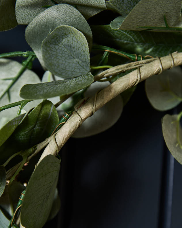 Gold Berry Eucalyptus Wreath