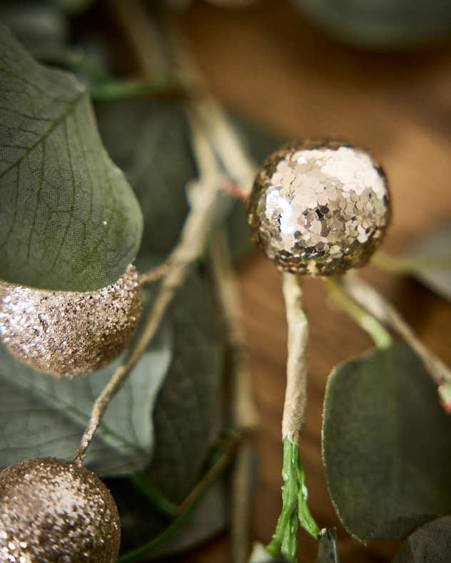 Gold Berry Eucalyptus Garland - 200cm