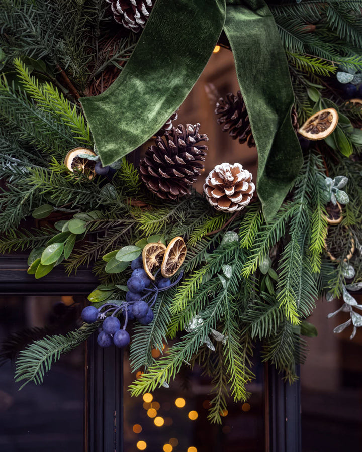 Forest Fruits Wreath with Bow