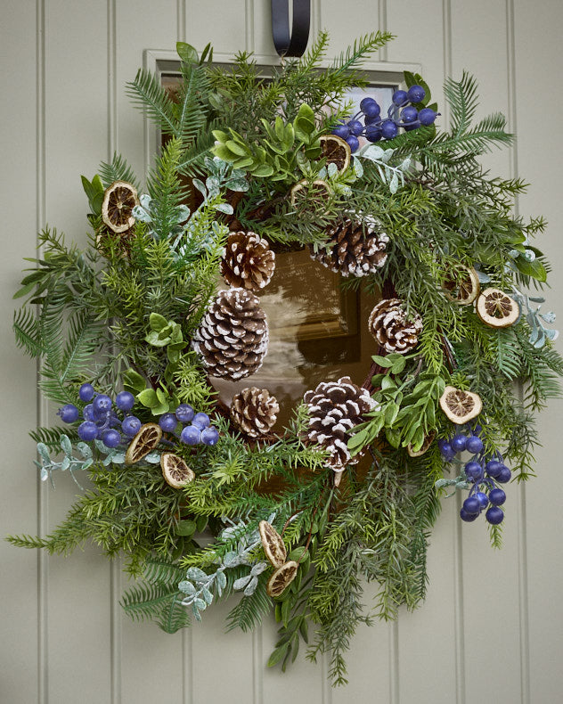 Wreaths - Everlasting Forest Fruits Wreath 53cm