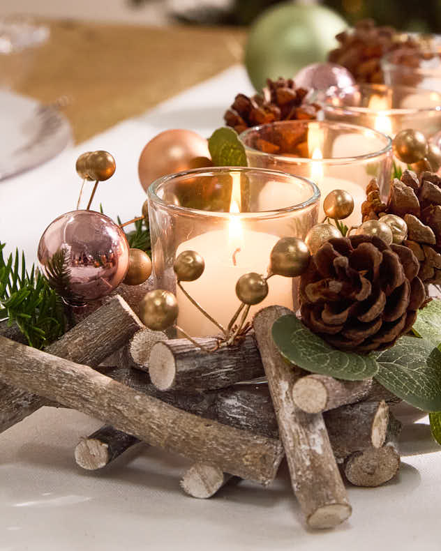 Eucalyptus and Cinnamon Tealight Holder