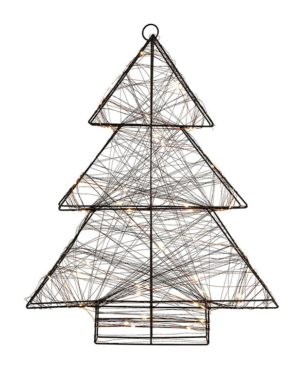Copper Wire Christmas Tree Light