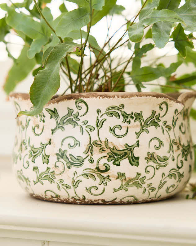 Set of 2 Mediterreanean Style Planters