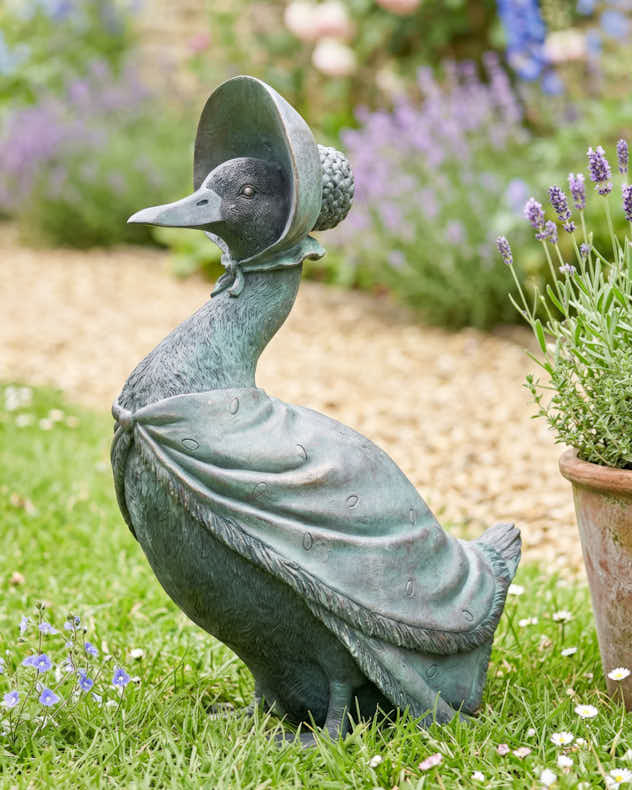 Garden Ornaments - Madame Duck Garden Ornament