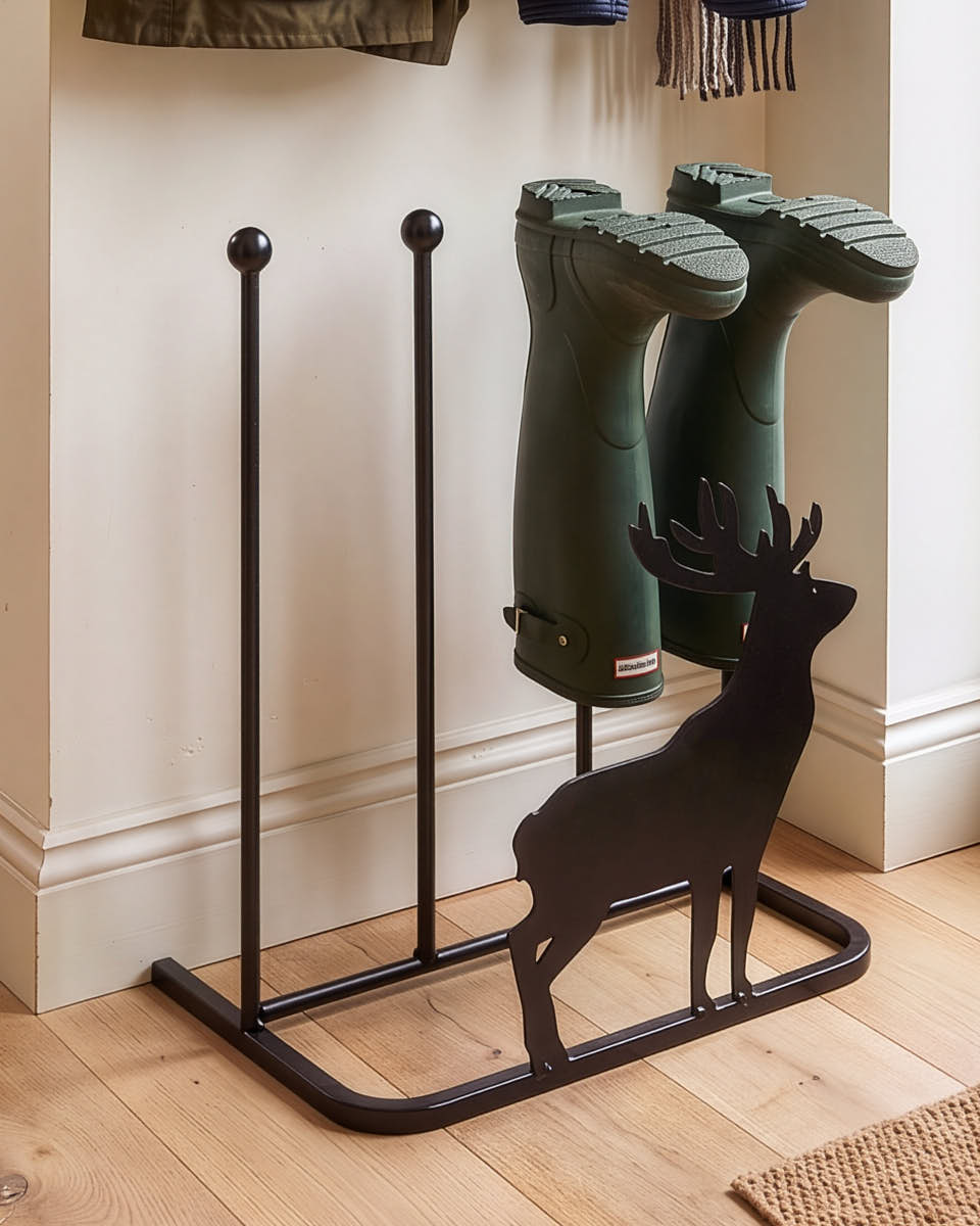Stag Wellington Boot Rack